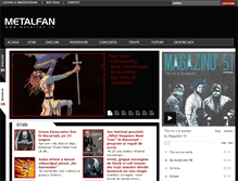 Tablet Screenshot of metalfan.ro