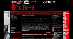 Desktop Screenshot of metalfan.nl
